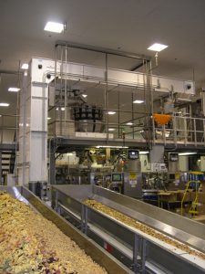 Ryson Bucket Elevator at a cereal processing plant