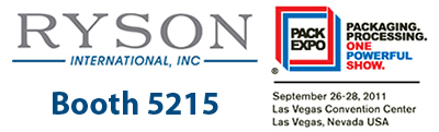 Ryson at Pack Expo 2011 Booth 5215