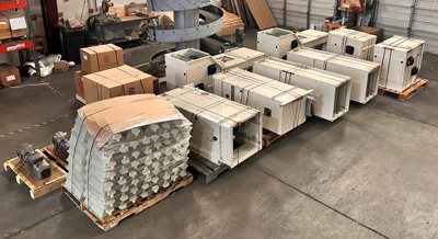 Ryson Bucket Elevator ready for shipment
