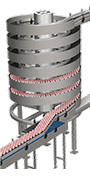Ryson Mass Flow Spiral Conveyors