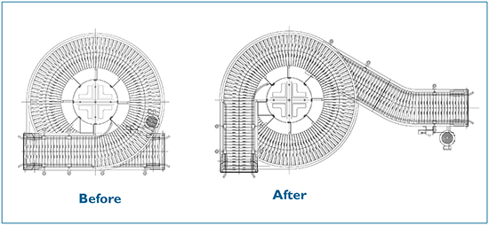 Ryson Before and After reconfiguring Drawings