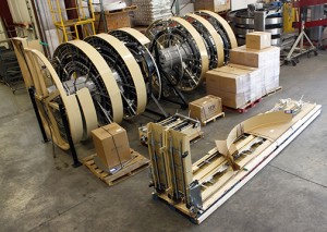 Ryson Dual Track Spiral Conveyor Shipping