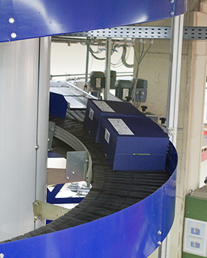 Single Ryson Spiral Conveyor Spans Three Production Levels