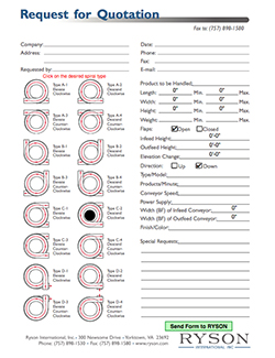 Ryson Spial RFQ Form