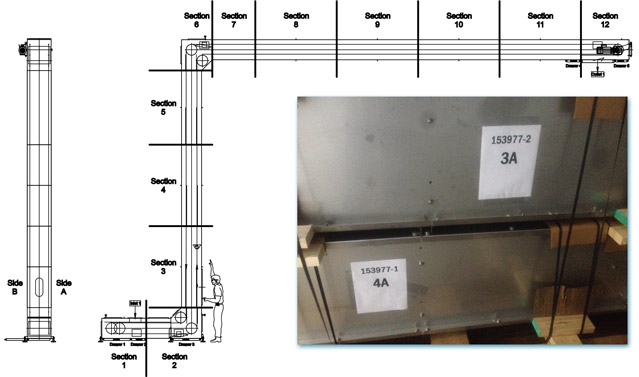 Ryson Stainless Steel Bucket Elevators Repeat Order