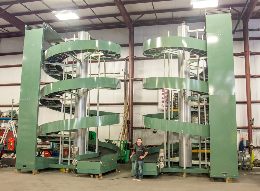 Big Ryson Spirals for a Omnichannel Distribution Center