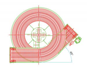 Custom Spiral Configuration Layout