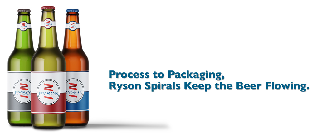 Ryson Spirals Deliver Brewery Products