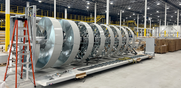 Spiral Conveyors Built for Direct to Consumer Warehouses