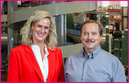 Claudia Van den Pol and Dave Wineman of Ryson