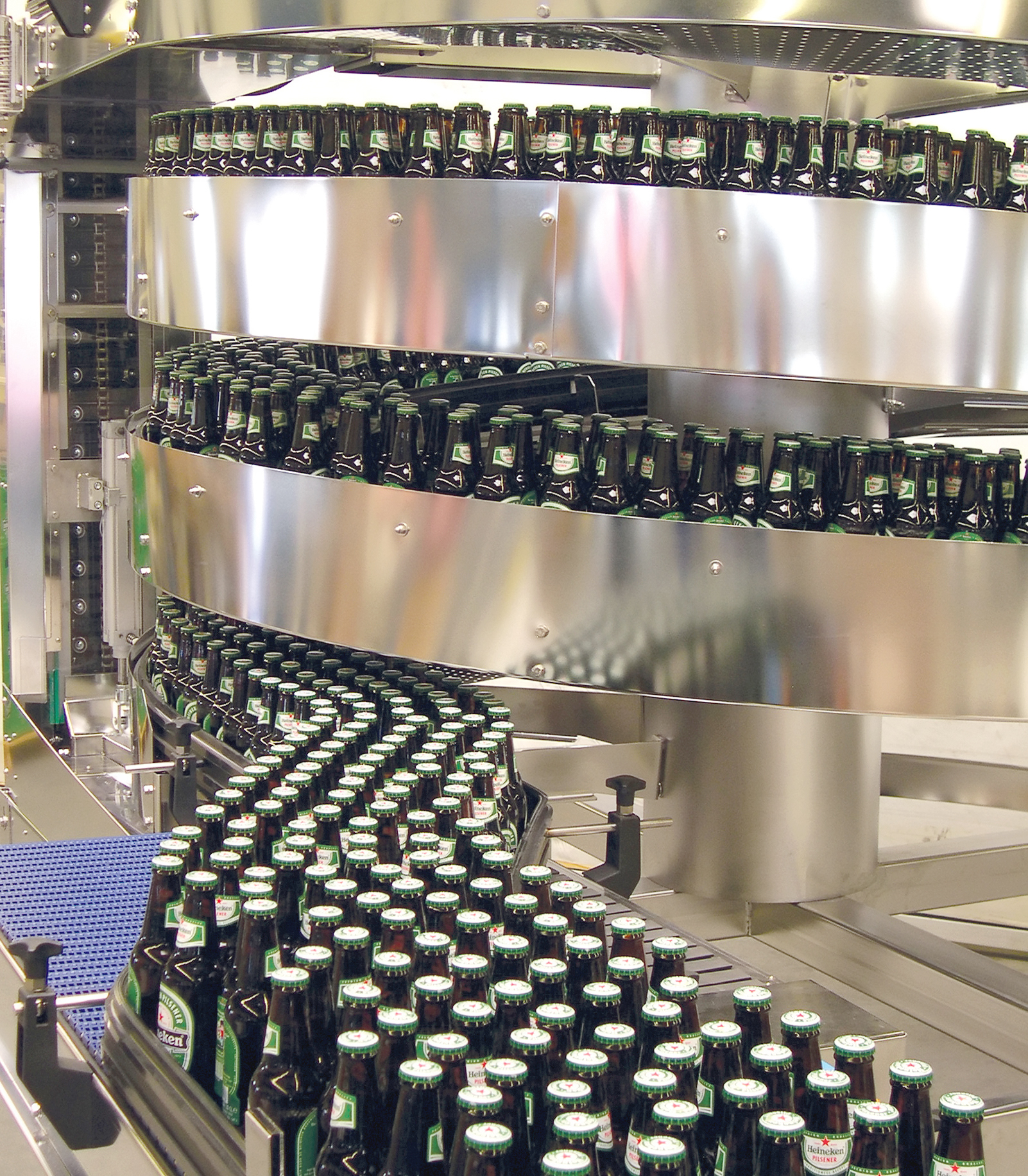 product flow vertical conveying